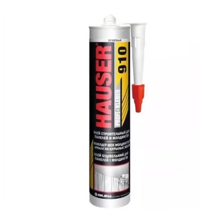 Glue Hauser No. 910, construction, for panels and moldings, beige, 260 ml