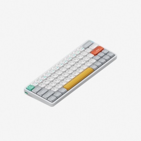 The wireless mechanical keyboard QMK Nuphy Air60V2, 64 keys, RGB backlight, Red Swit 108244