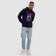 Hoody President Sports. Hockey, size l, blue color