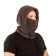 Balaclava-kapushon Payer, fleece, size L, graphite
