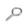 Shurup-ring Stroybat, white zinc, m2x20 mm, 8 pcs