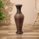 Vase wicker, floor 24x24x60 cm (+/- 2 cm)