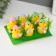 Easter souvenir "chicken in a hat and three testicles" set of 6 pcs 5.5x12.5x18 cm