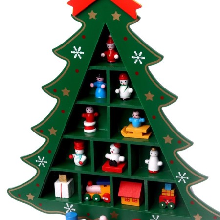 New Year. Souvenir "Christmas tree with cells for gifts", 26 × 30 cm-7