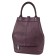 Women's backpack, artificial leather, purple 28x17.5x35 cm