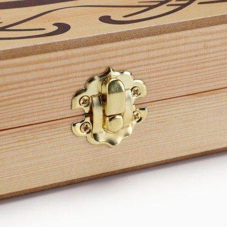 Board game 3 in 1 "Status": chess, checkers, backgammon, board wood 50 x 50 cm-8
