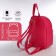 Baby backpack on lightning, pink color