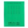 Notebook 24 liters green, layer of the region, with table multiple, block offset