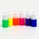 Paint for drawing Ebru, set 6 fluorescent colors of 6 ml