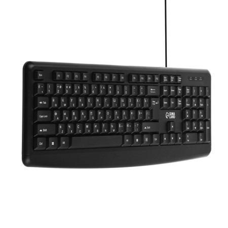 Sima-Land SL-01 keyboard, wired, membrane, 104 keys, USB, 1.5 m, black-4
