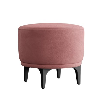 Pouf Moon, 500x500x440, velor ultra coral