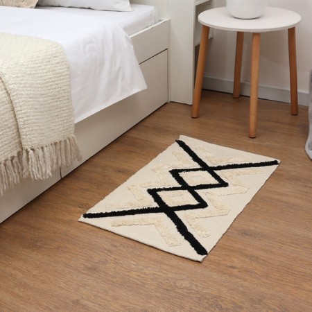 Carpet Tufting Zigzag 50x80 ± 3 cm, 1500 g/m2, 70% cotton, 30% polyester