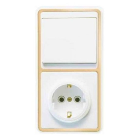 Block "Kuntsevo" 5820 BKVR-031 "Bella", 1 key, socket, color gold