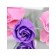 Soap roses, purple and pink, set of 11 pcs.