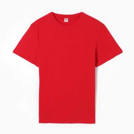 T -shirt male, red color, size 48-5