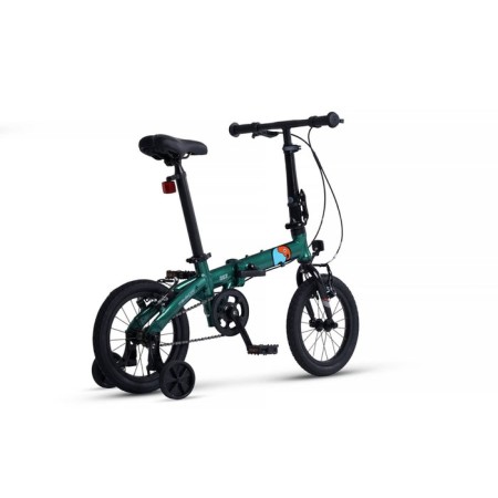 Bicycle 14 ’’ maxiscoo s007 standard, green color-3