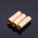 Magnetic lock castle, l = 20 mm, d (internal) = 7 mm, (set of 3 pcs.), Color gold