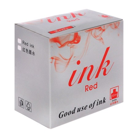 Ink for drawing and calligraphy, 50 ml, red-1