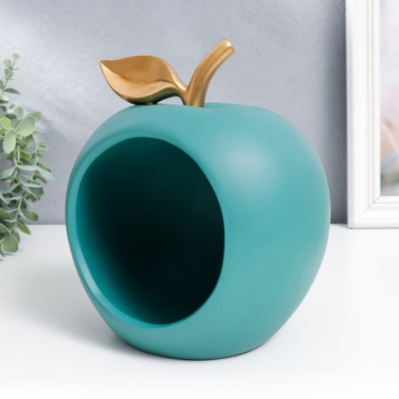 Souvenir Polystone stand "Green Apple" 20.5x16x18 cm