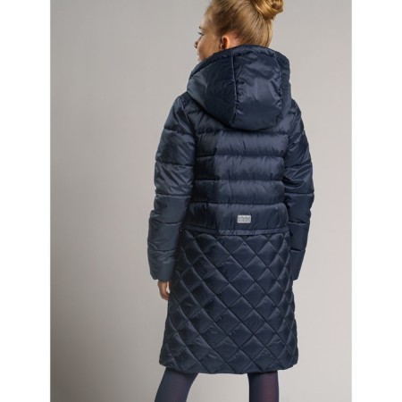 Coat insulated for a girl, height 128 cm-3