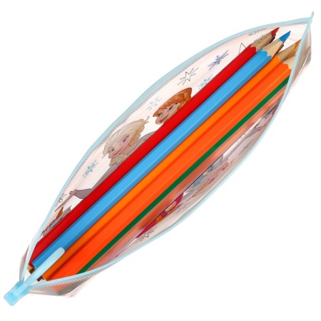 Penal soft, 1 compartment, 100x210 mm, PVC, cold heart-3
