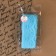 Capricon lace, 40 mm × 10 ± 1 m, blue color