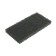 Puba-pad black, hard, nylon, 25x12x2 cm