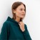 Feminine sweatshirt, emerald color, size 50