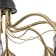 Ricardo chandelier 8he27 40W black 71x71x38-65cm Bayerlux