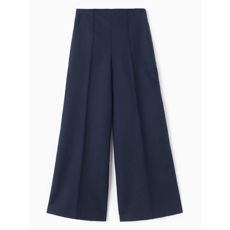 Pants Female Palazzo Minaku: Minaku: Safari Blue color, size 46-4