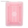 Deep toilet with a mesh of 36 x 25 x 9 cm, pink