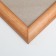 Photo frame 15x21 cm walnut (glass)