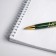 Pen in the gift case to the “dear teacher”, metal, blue paste, 1.0 mm