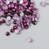 Decor "Purple Purple" d = 4 mm 10 g 200 pcs 5x2.5 cm mix