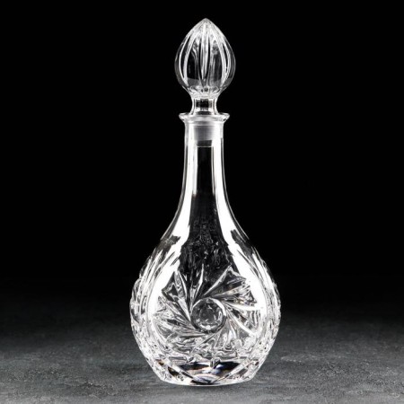 Snar for vodka, cognac, liquor Crystal Bohemia Pinwheel, 1000 ml