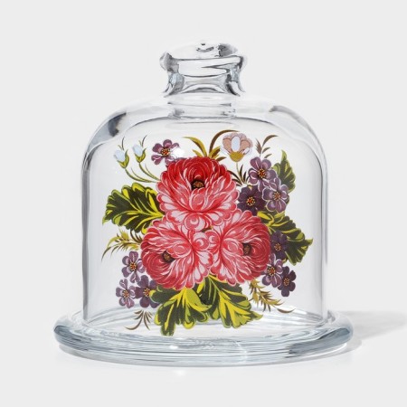 Lemonnitsa "Melody of Flowers", D = 10 cm, Mix drawing