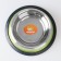 A bowl with a non -slip base with colored stripes, 230 ml, green