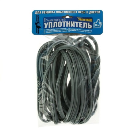 Universal seal for plastic windows, l = 10 m, gray-1