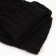 Female mittens, black color