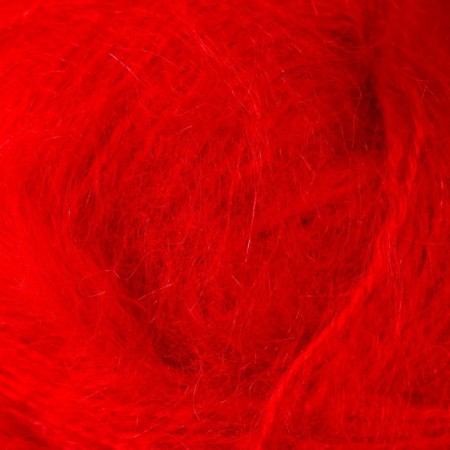 Yarn "Mohair Classic" 25% moher, 24% wool, 51% acrylic 200m/100g (56 red)-2