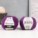 Yarn "Jeans" 55% cotton, 45% acrylic 160m/50g (50 purple)