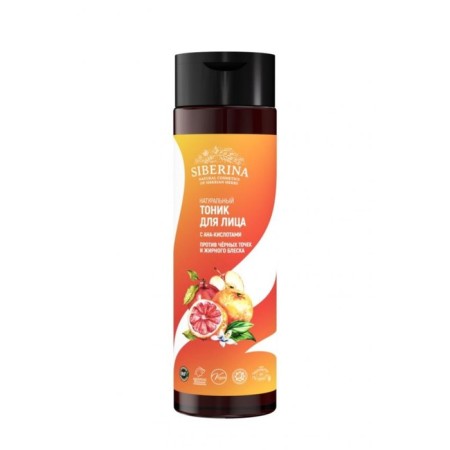 Facial tonic with ana-acids against black dots and oily shine, 200 ml-2