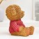 Piggy bank "Bear in a pink sweater" 12x13x17cm