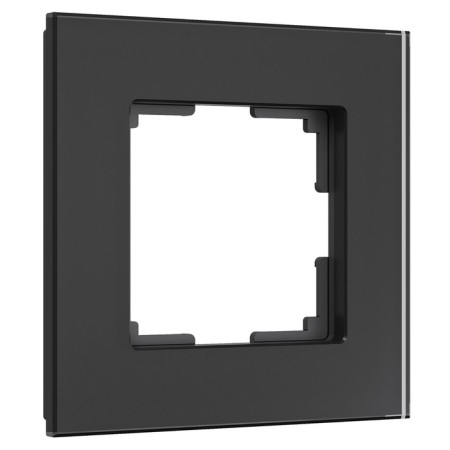 Frame for 1 post SENSO (black, glass Soft-Touch) W0013108