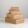 Set of boxes 4 in 1 "plain craft", 30 x 20 x 8 - 24 x 14 x 5 cm