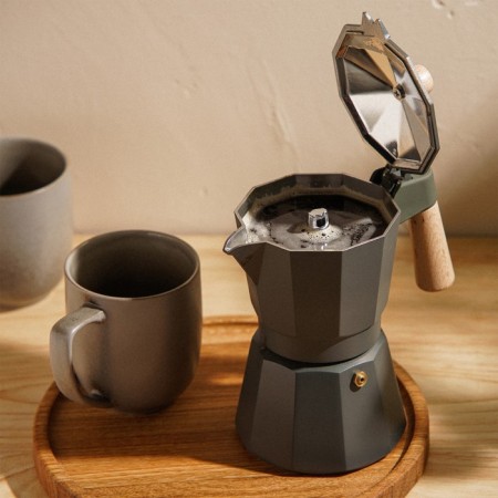 Geyser Coffee machine SL Home "Framo", 300 ml, 11 × 15.5 × 20 cm, olive color-5