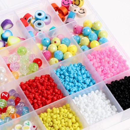 Set for creating jewelry "Assorted" beads/beads, fishing line, accessories-8