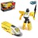 Robot "Train", transforms, yellow color