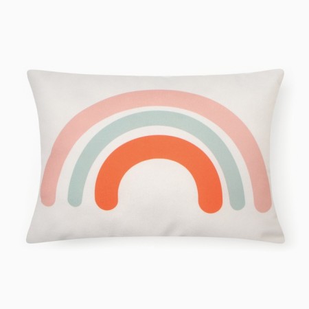 Decorative Ethel Pillow "Rainbow" 30*40 cm, velor 100% p/e
