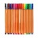Set of capillary pens "strips", 18 colors
